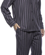 Men's Premium 100% Cotton Flannel Pajama Sleepwear Set pajama-sets La Vie Bien Men's Premium 100% Cotton Flannel Pajama Sleepwear Set