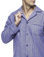 Men's Premium 100% Cotton Flannel Pajama Sleepwear Set pajama-sets La Vie Bien Men's Premium 100% Cotton Flannel Pajama Sleepwear Set