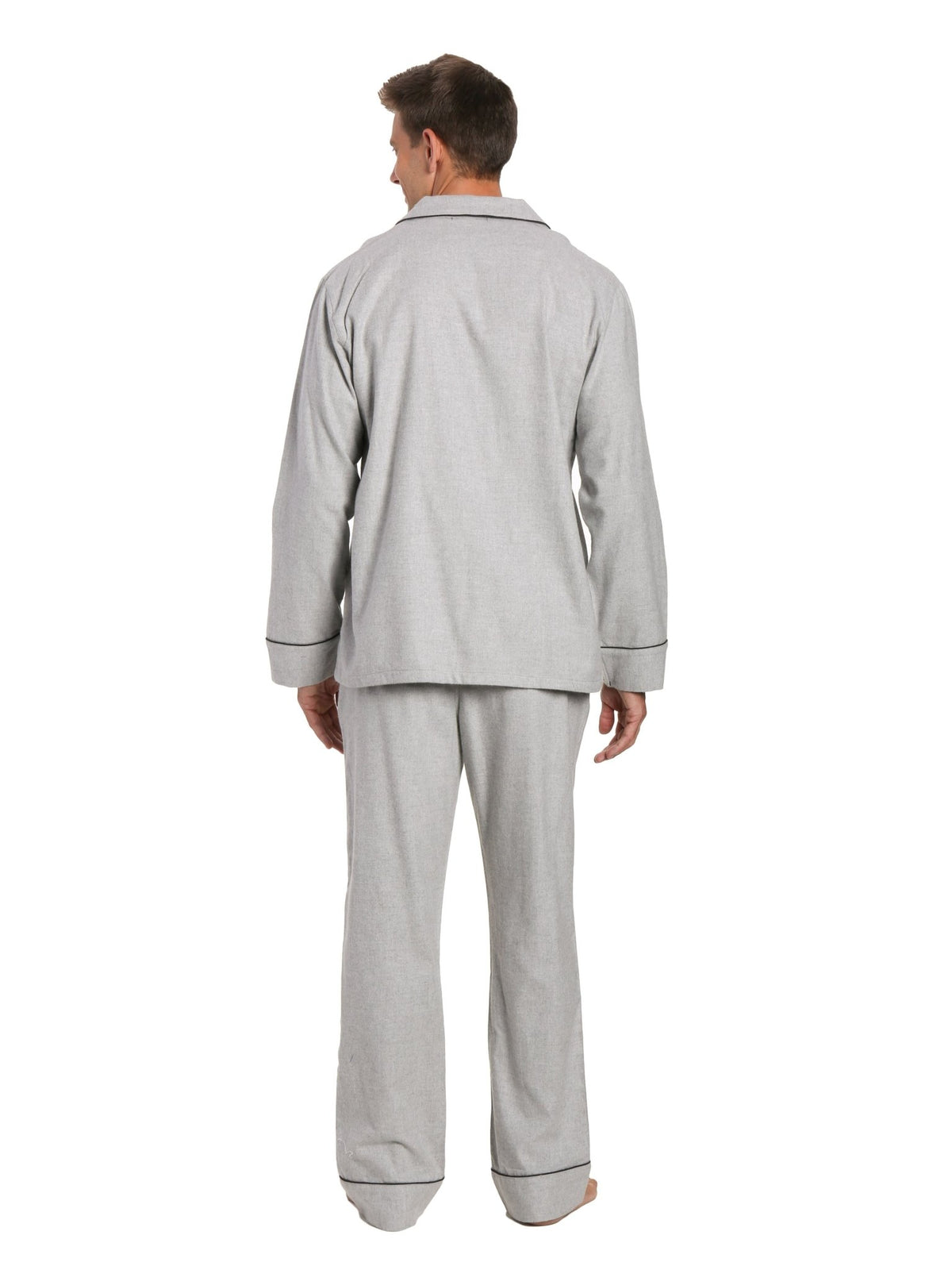 Men's Premium 100% Cotton Flannel Pajama Sleepwear Set pajama-sets La Vie Bien Men's Premium 100% Cotton Flannel Pajama Sleepwear Set