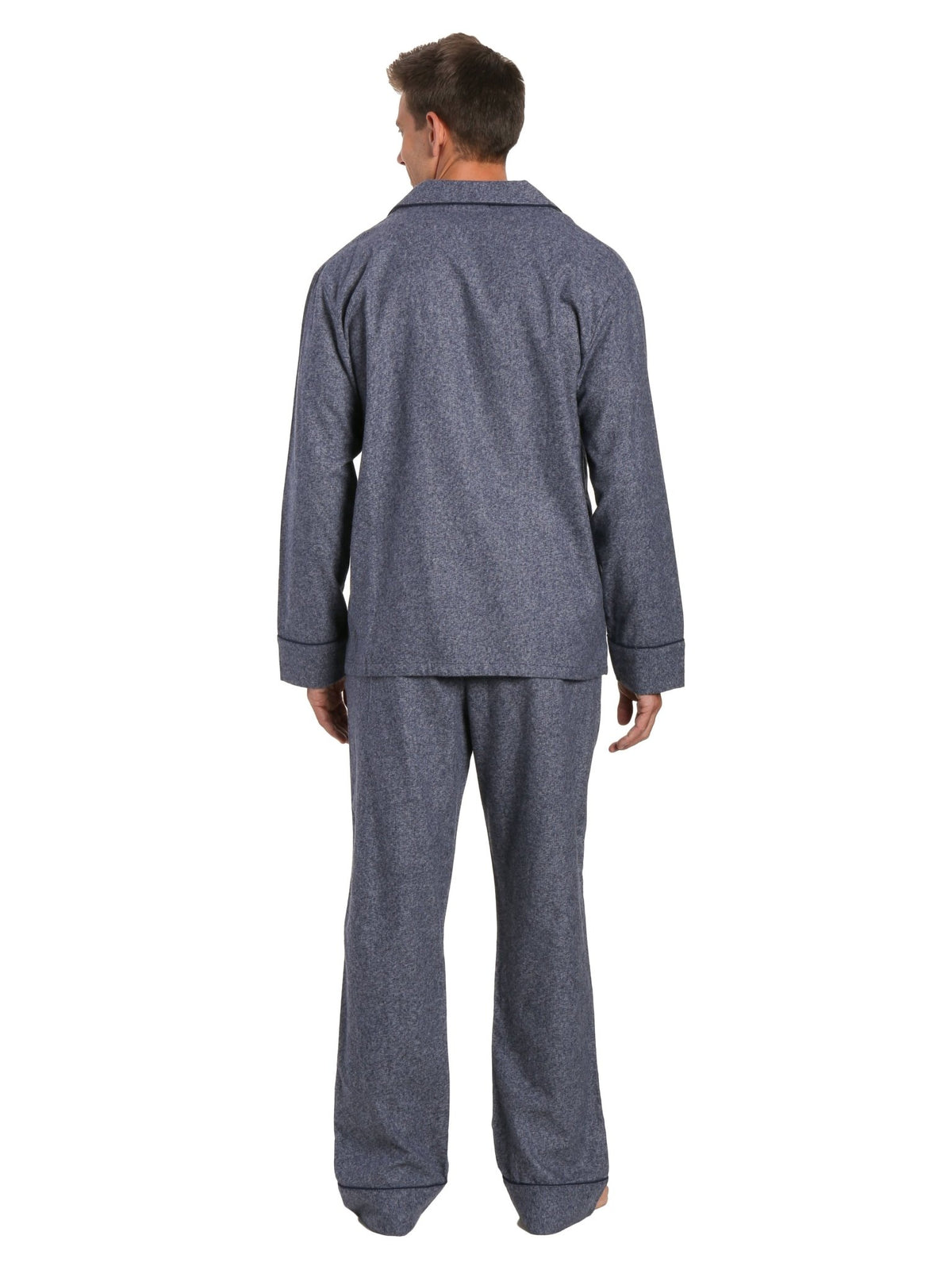 Men's Premium 100% Cotton Flannel Pajama Sleepwear Set pajama-sets La Vie Bien Men's Premium 100% Cotton Flannel Pajama Sleepwear Set