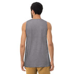 Men’s premium PROUD rainbow tank top by La Vie Bien