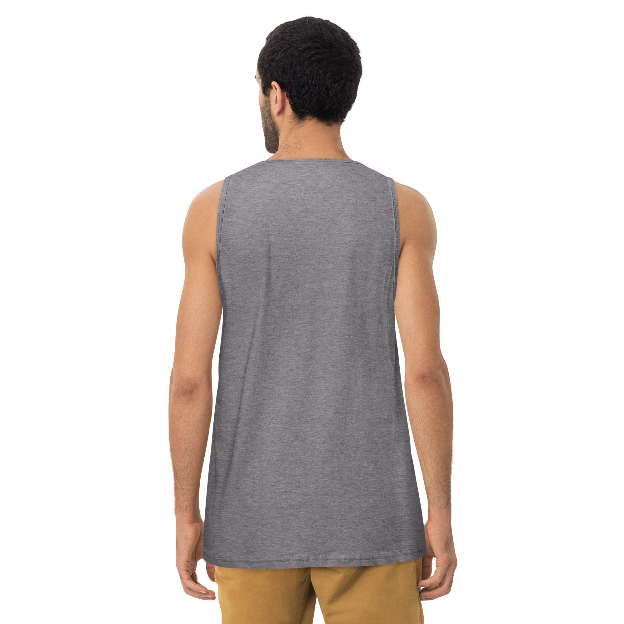 Men’s premium PROUD rainbow tank top