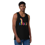 Men’s stolz (Proud) premium tank top by La Vie Bien