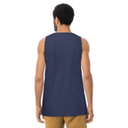 Men’s premium PROUD rainbow tank top by La Vie Bien