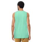 Men’s premium PROUD rainbow tank top by La Vie Bien