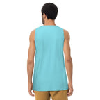Men’s premium PROUD rainbow tank top by La Vie Bien