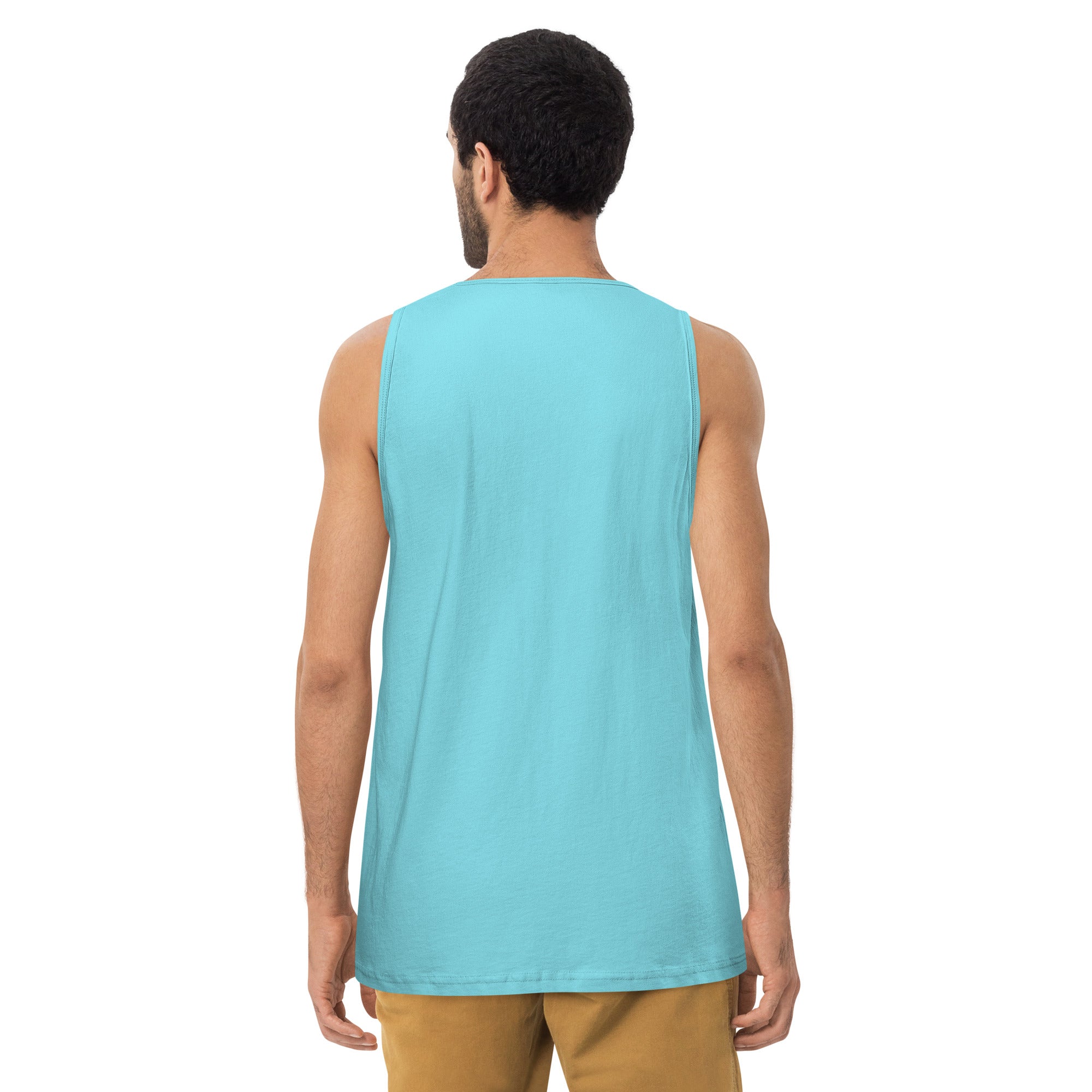 Men’s premium PROUD rainbow tank top