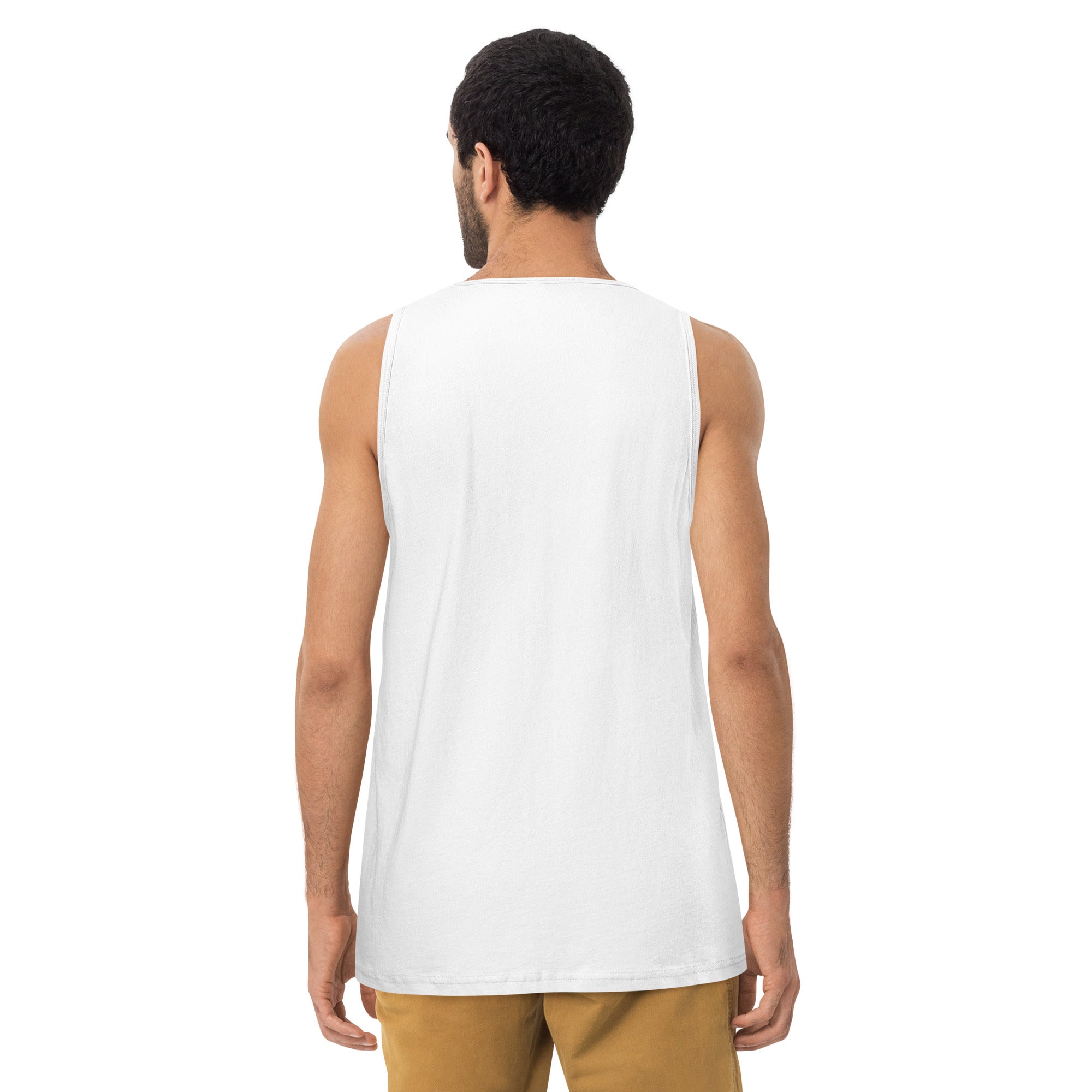 Men’s premium PROUD rainbow tank top