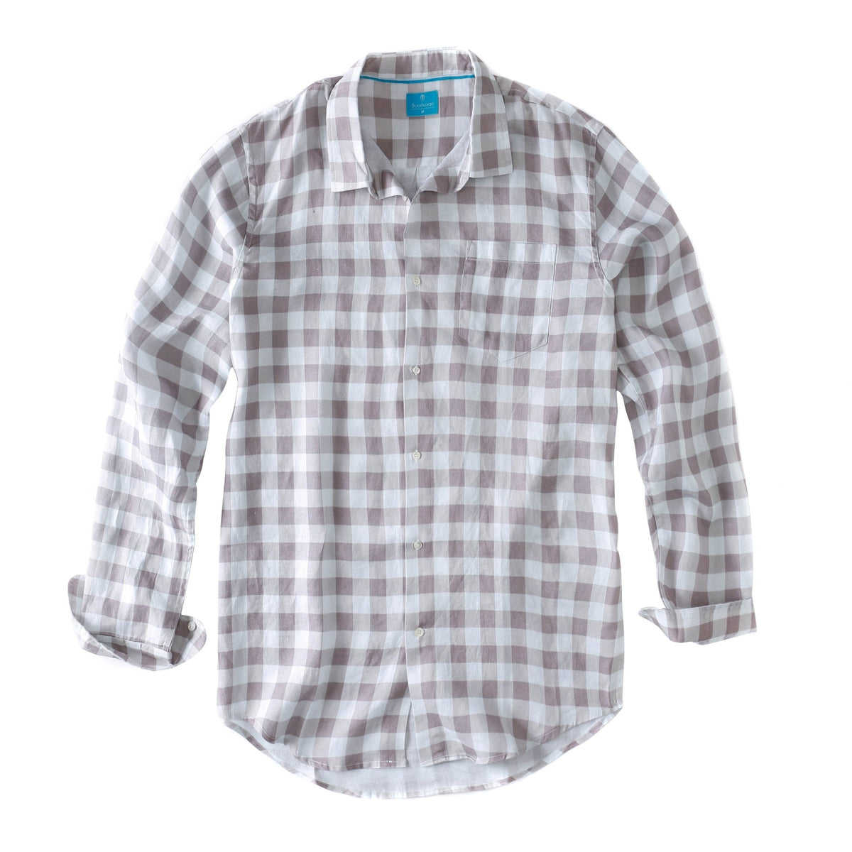 Men's Regular Fit Long Sleeve 100% Linen Shirt button-down-shirts La Vie Bien Men's Regular Fit Long Sleeve 100% Linen Shirt