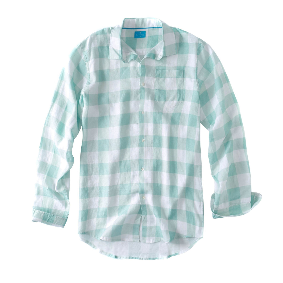 Men's Regular Fit Long Sleeve 100% Linen Shirt button-down-shirts La Vie Bien Men's Regular Fit Long Sleeve 100% Linen Shirt