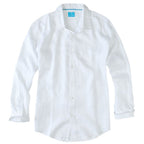 Men's Regular Fit Long Sleeve 100% Linen Shirt button-down-shirts La Vie Bien Men's Regular Fit Long Sleeve 100% Linen Shirt