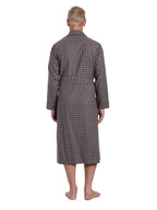 Mens Robe - Premium 100% Cotton Flannel Robe bathrobes La Vie Bien Mens Robe - Premium 100% Cotton Flannel Robe