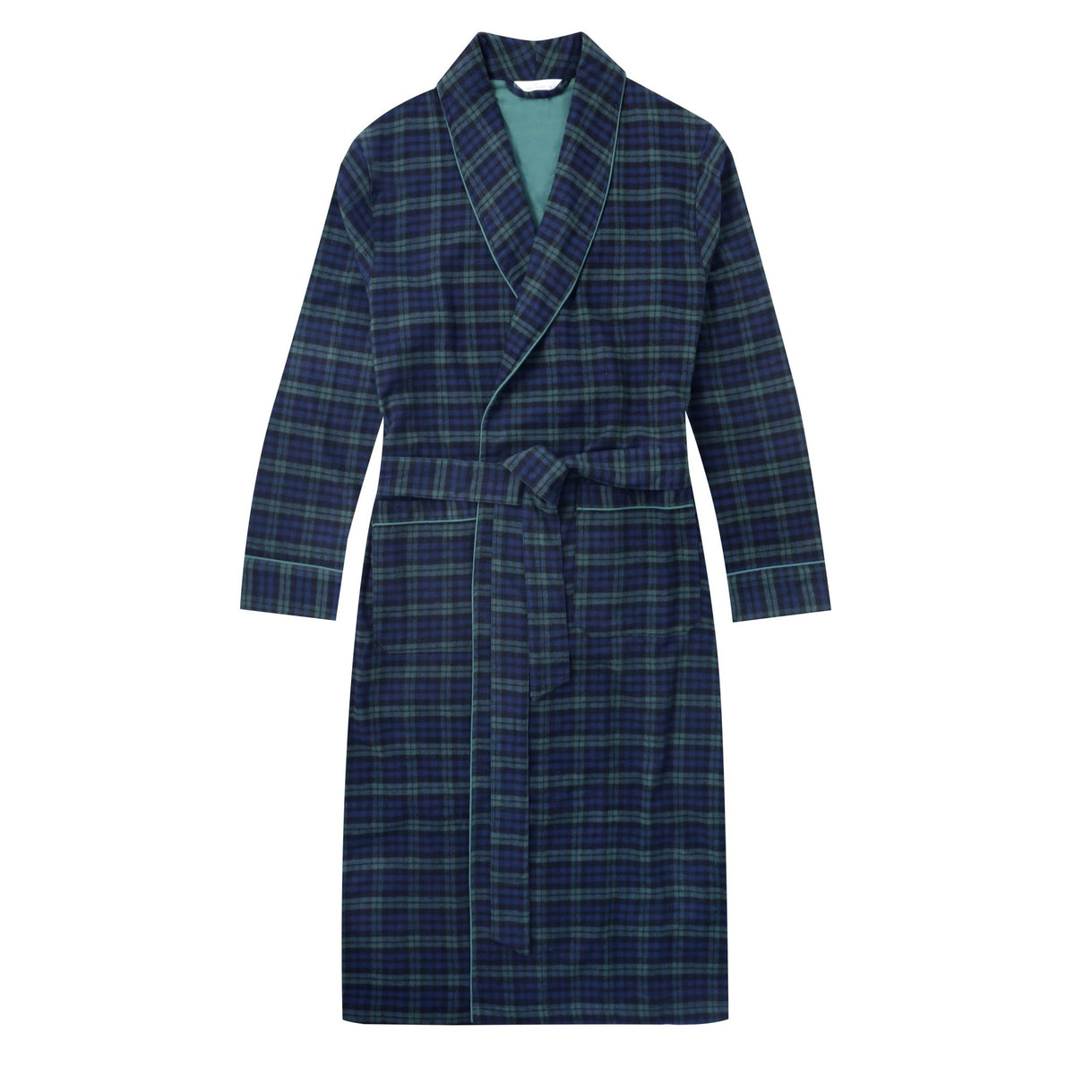 Mens Robe - Premium 100% Cotton Flannel Robe bathrobes La Vie Bien Mens Robe - Premium 100% Cotton Flannel Robe