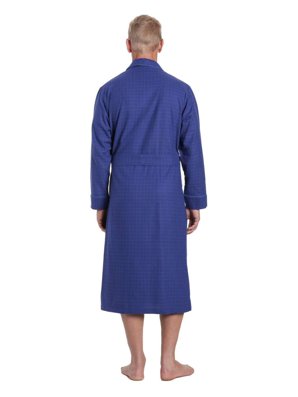 Mens Robe - Premium 100% Cotton Flannel Robe bathrobes La Vie Bien Mens Robe - Premium 100% Cotton Flannel Robe