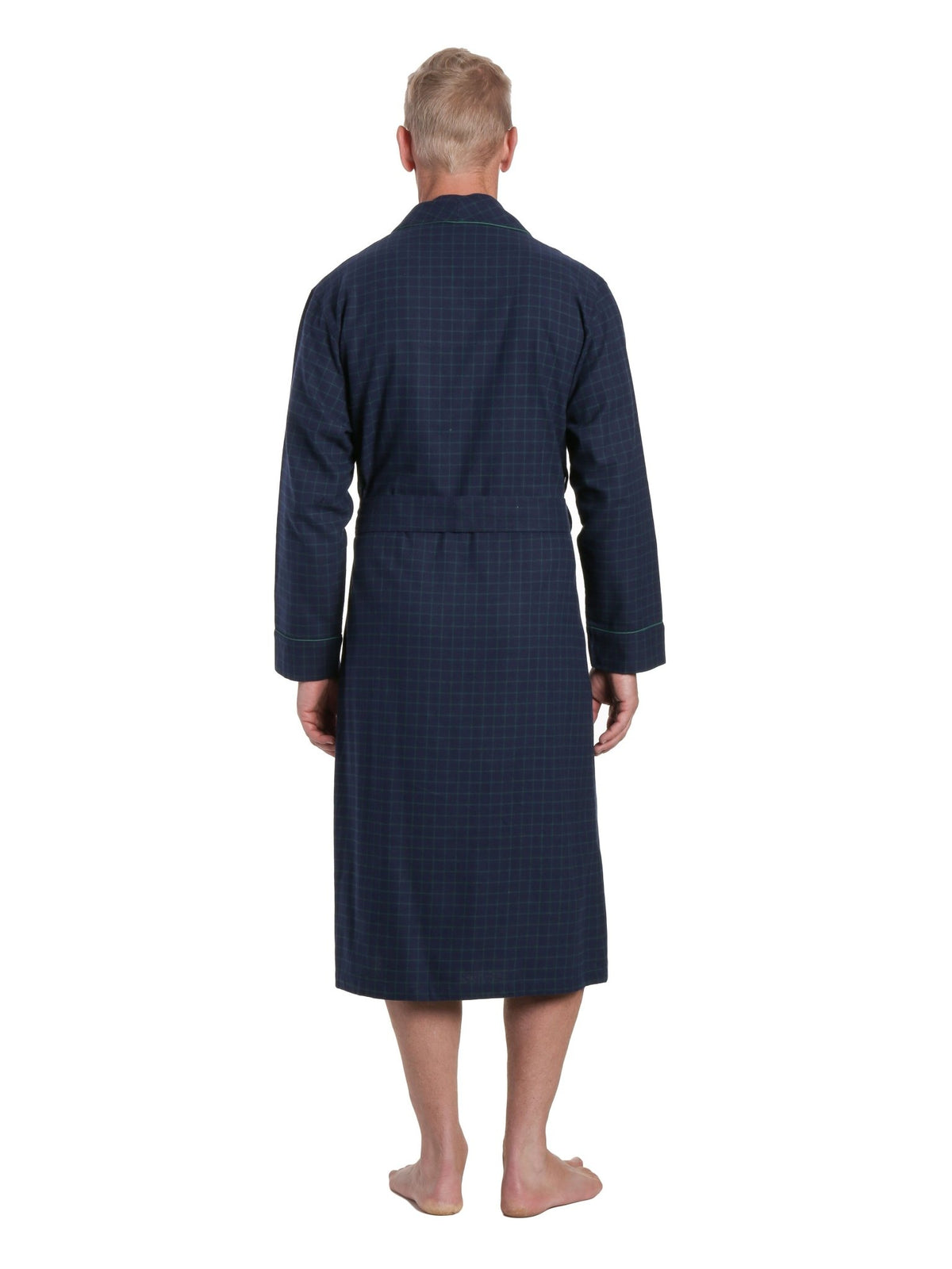 Mens Robe - Premium 100% Cotton Flannel Robe bathrobes La Vie Bien Mens Robe - Premium 100% Cotton Flannel Robe
