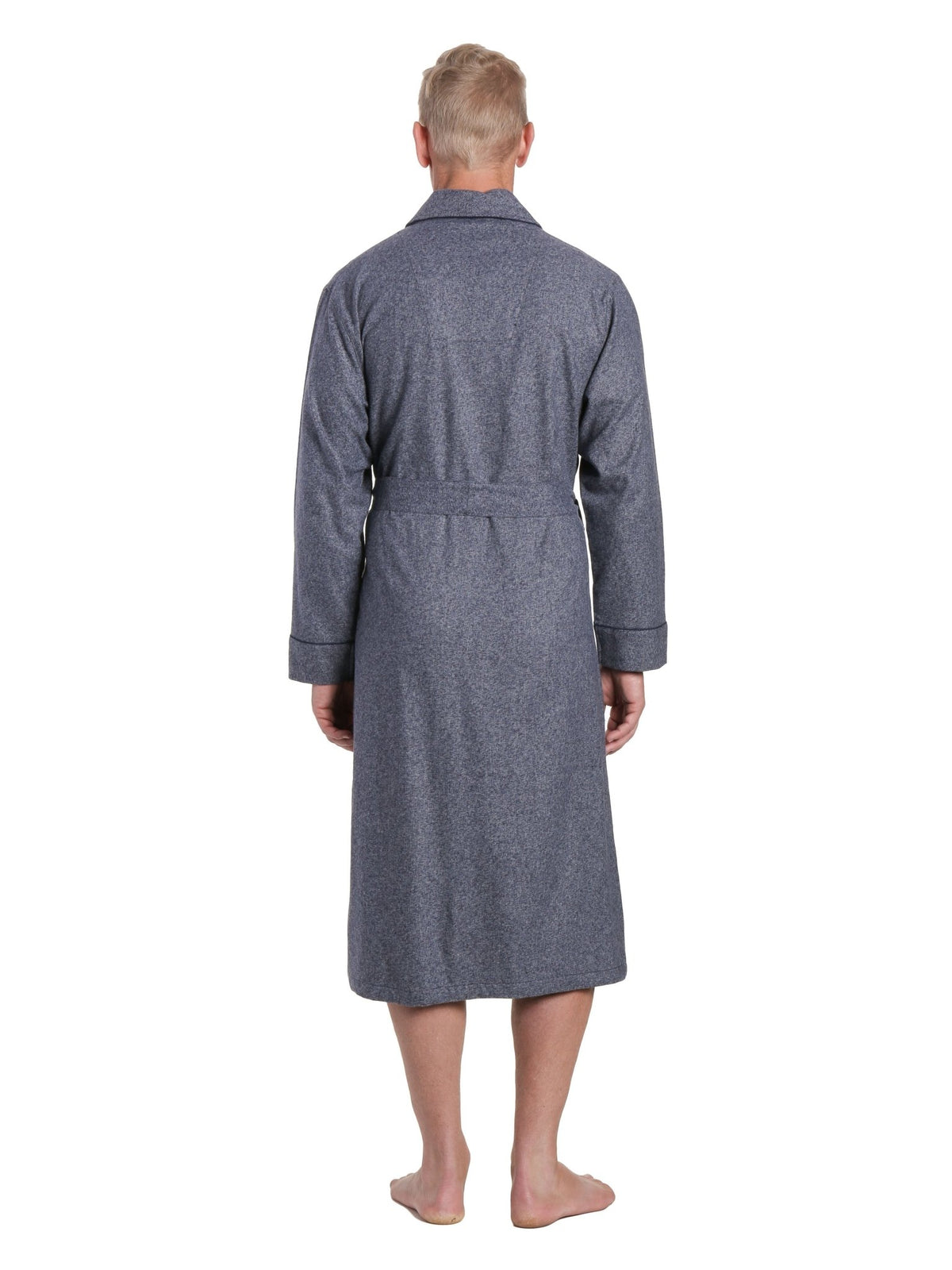 Mens Robe - Premium 100% Cotton Flannel Robe bathrobes La Vie Bien Mens Robe - Premium 100% Cotton Flannel Robe