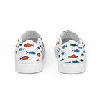 Men’s fishy sardines slip-on canvas shoes by La Vie Bien