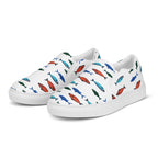 Men’s fishy sardines slip-on canvas shoes by La Vie Bien