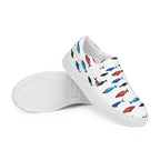 Men’s fishy sardines slip-on canvas shoes by La Vie Bien