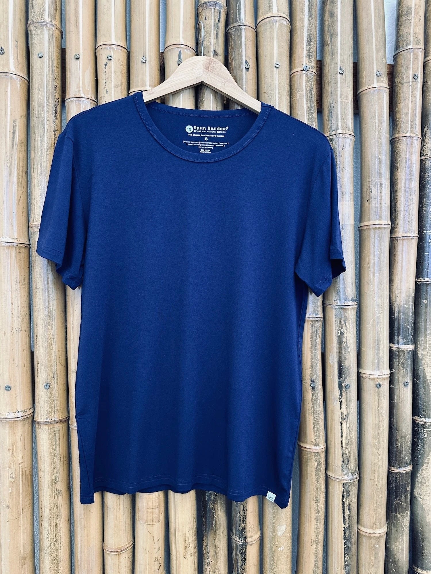 Men's Soft Bamboo Lounge Short Sleeve T-Shirt by Spun Bamboo