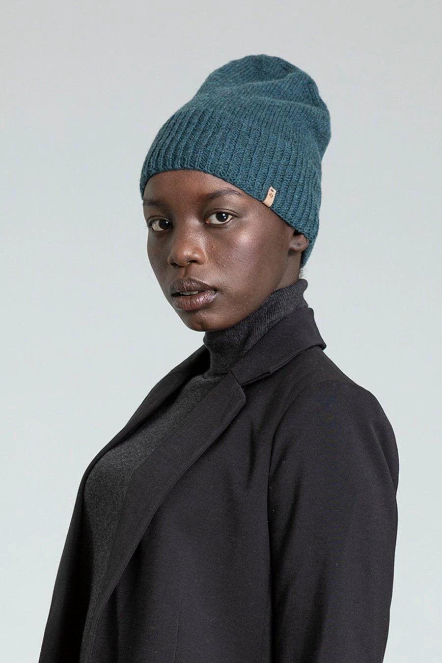 Merino Edge Rib Hat by Ethical Trade Co