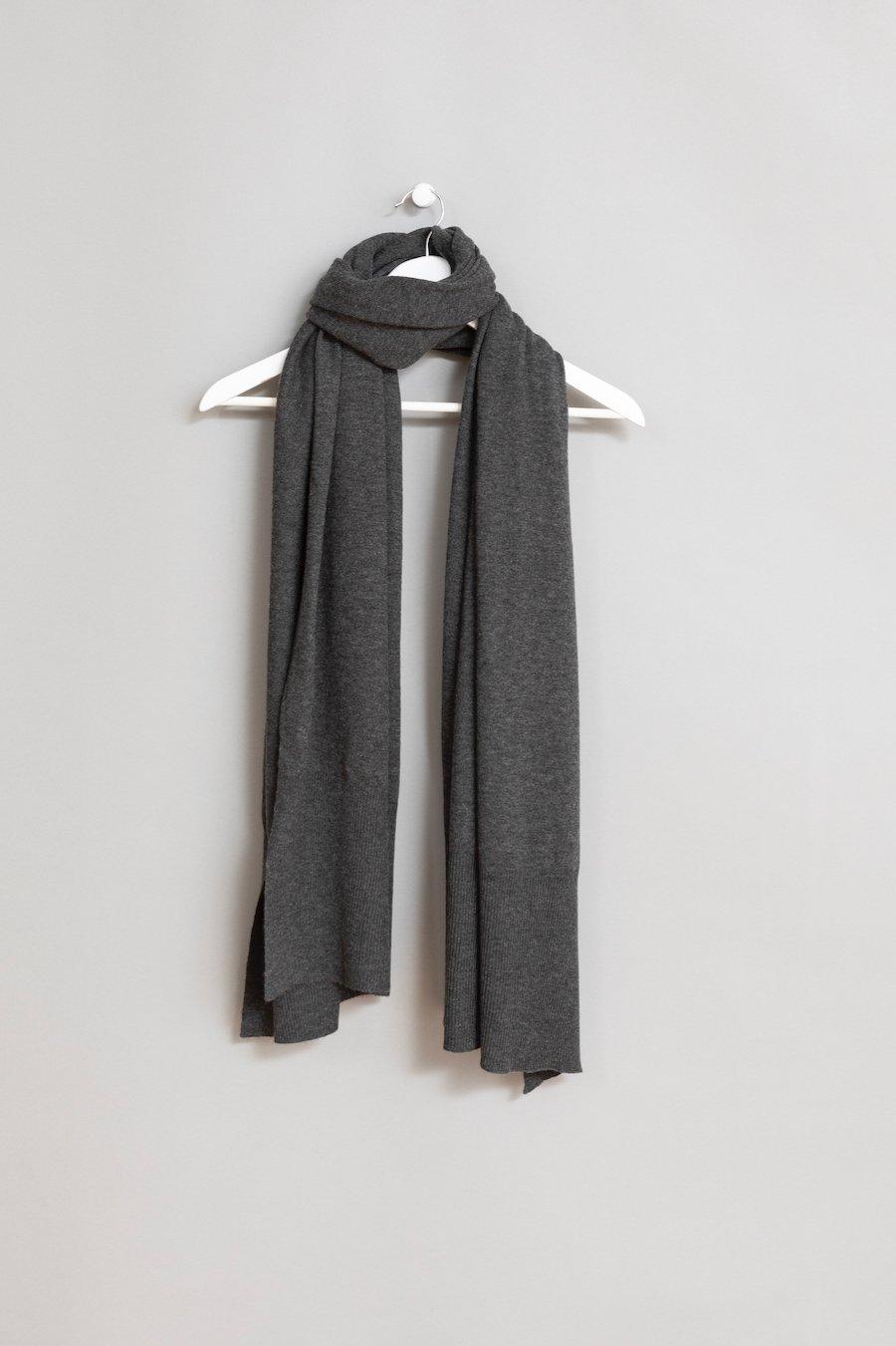 Merino Edge Rib Scarf Winter La Vie Bien Merino Edge Rib Scarf