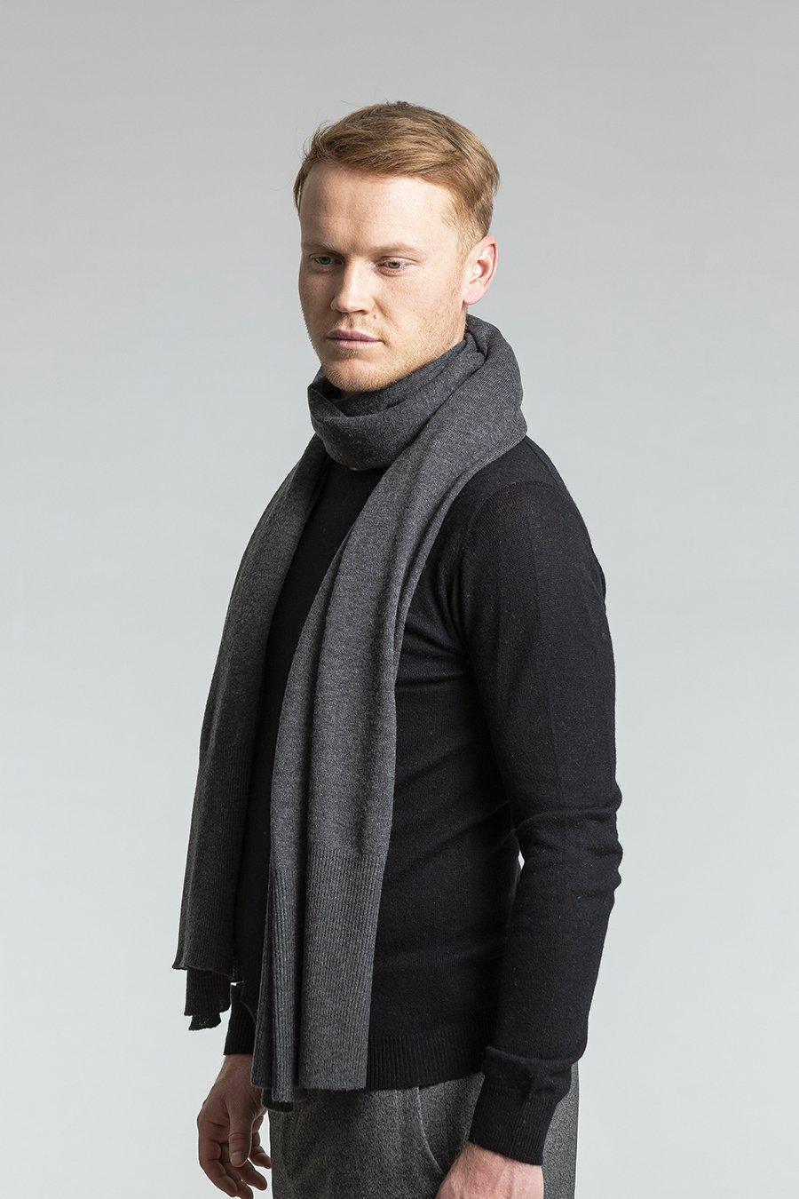 Merino Edge Rib Scarf Winter La Vie Bien Merino Edge Rib Scarf