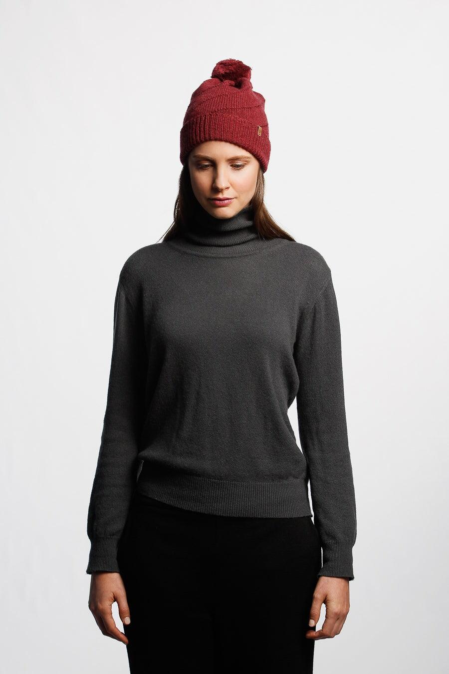 Merino Pom Pom Hat Winter La Vie Bien Merino Pom Pom Hat