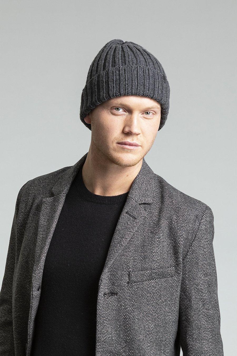 Merino Thick Rib Hat Winter La Vie Bien Merino Thick Rib Hat