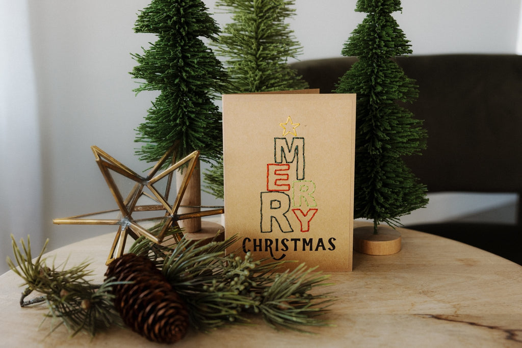 Merry Christmas Tree Holiday Greeting Cards Christmas La Vie Bien Merry Christmas Tree Holiday Greeting Cards