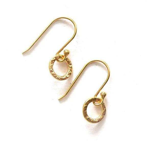 Merry Go Round 14k Gold Earrings