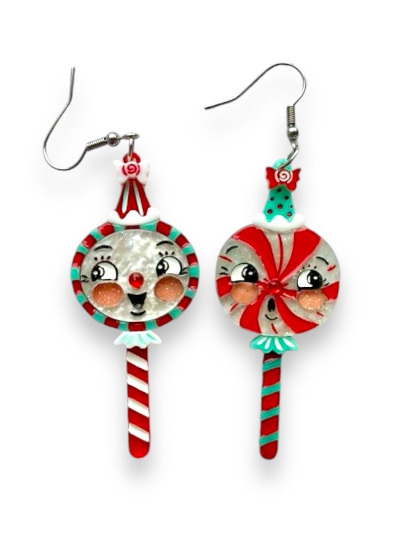 Merrymints Earrings by Johanna Parker x Lipstick & Chrome Earrings La Vie Bien Merrymints Earrings by Johanna Parker x Lipstick & Chrome