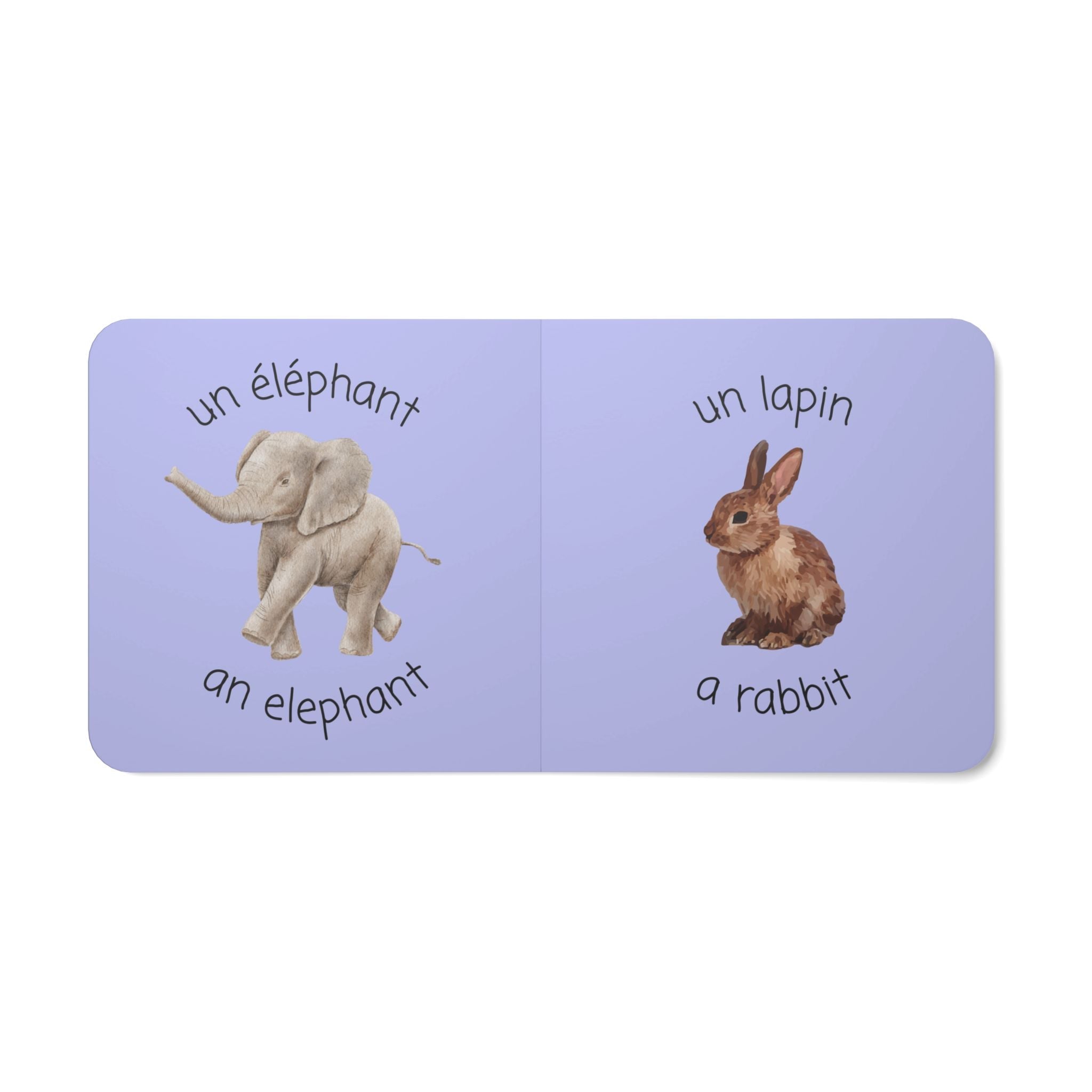 Mes premiers animaux (My First Animals) Bilingual French‑English Baby and toddler language learning Book by Madeleine Gojkov Paper products La Vie Bien Mes premiers animaux (My First Animals) Bilingual French‑English Baby and toddler language learning Book by Madeleine Gojkov