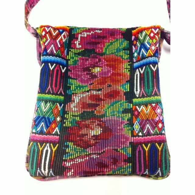 Messenger Up - cycled Huipil Crossbody One - of - a - Kind Bag - Guatemala Bags La Vie Bien Messenger Up - cycled Huipil Crossbody One - of - a - Kind Bag - Guatemala