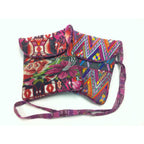 Messenger Up - cycled Huipil Crossbody One - of - a - Kind Bag - Guatemala Bags La Vie Bien Messenger Up - cycled Huipil Crossbody One - of - a - Kind Bag - Guatemala