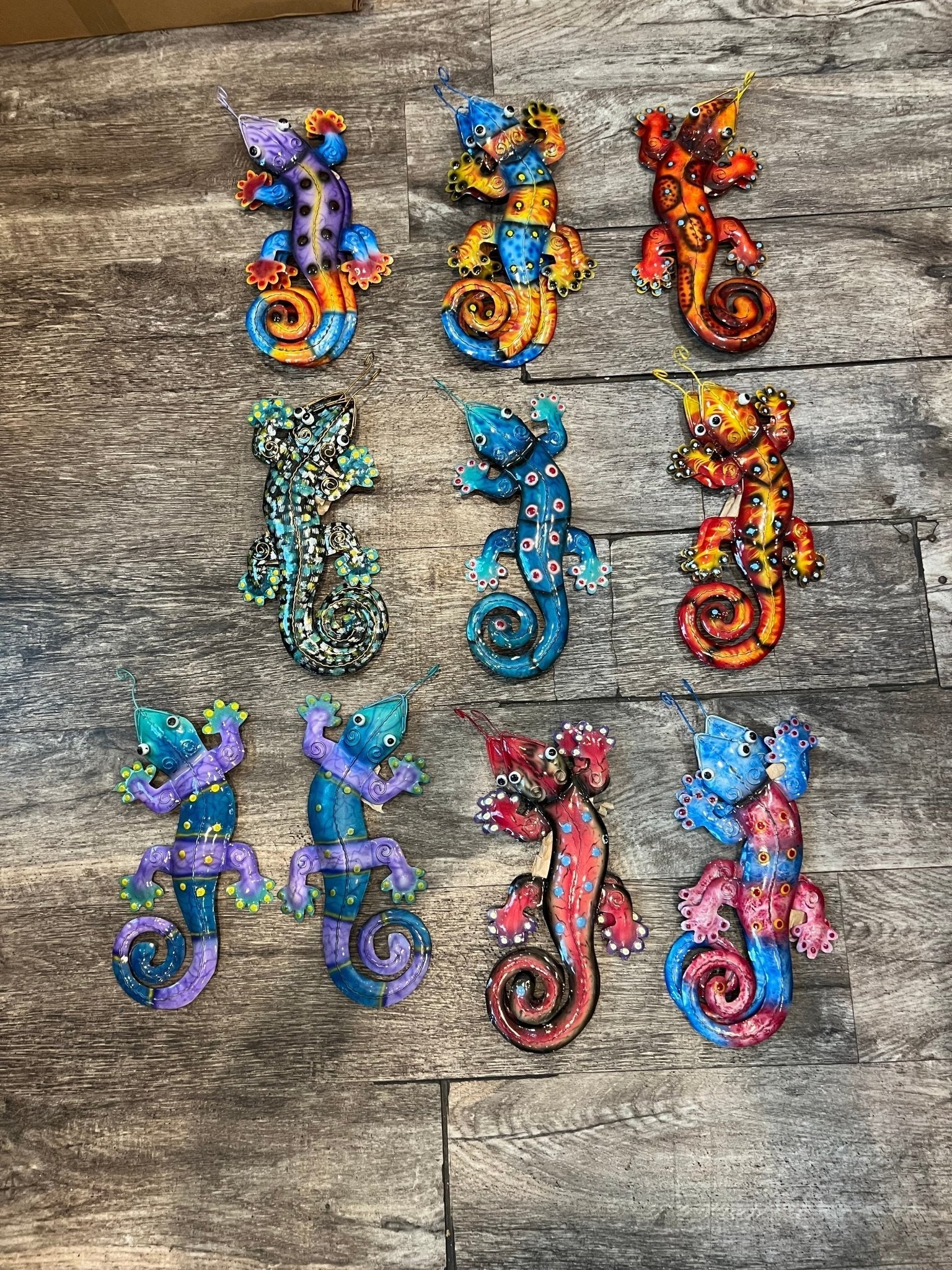 Metal Geckos - 10 Styles Accent Decor La Vie Bien Metal Geckos - 10 Styles