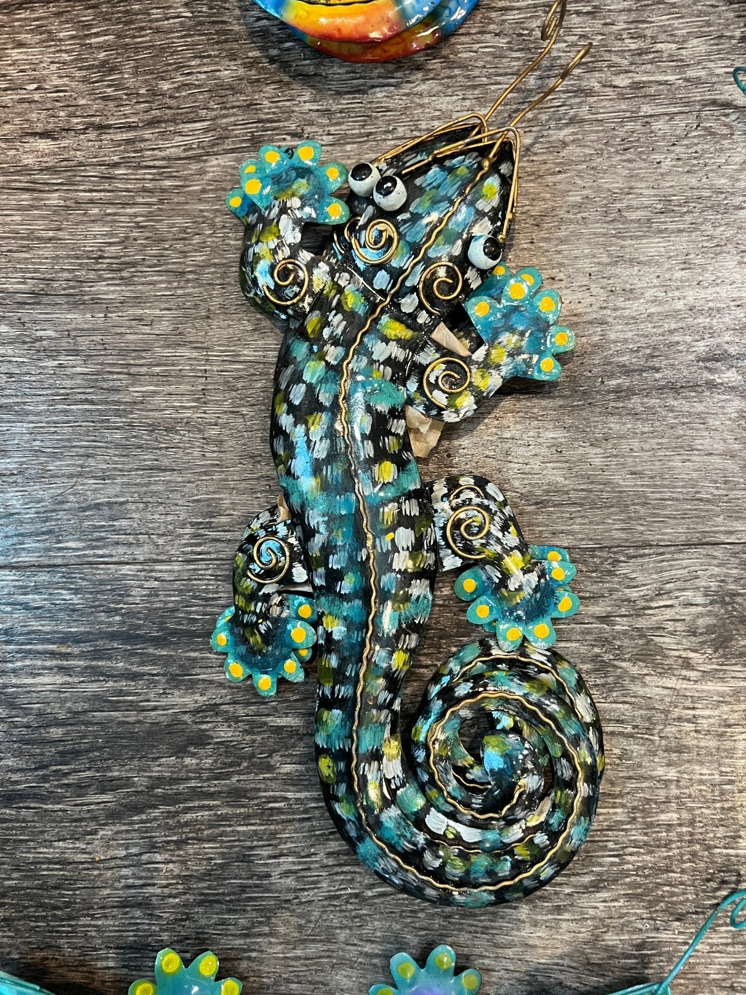 Metal Geckos - 10 Styles Accent Decor La Vie Bien Metal Geckos - 10 Styles