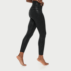 Metallic Cheetah Active Legging Clothing La Vie Bien Metallic Cheetah Active Legging