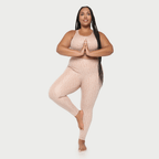 Metallic Cheetah Active Legging Clothing La Vie Bien Metallic Cheetah Active Legging