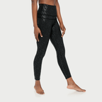 Metallic Cheetah Active Legging Clothing La Vie Bien Metallic Cheetah Active Legging