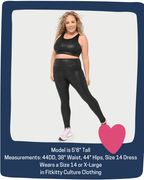 Metallic Cheetah Active Legging Clothing La Vie Bien Metallic Cheetah Active Legging