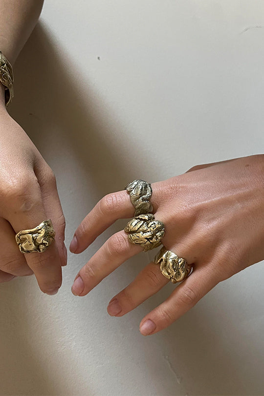 Stainless Steel Wide Ring