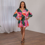 Metamorphosis Kimono Mini Dress Dresses & Skirts La Vie Bien Metamorphosis Kimono Mini Dress