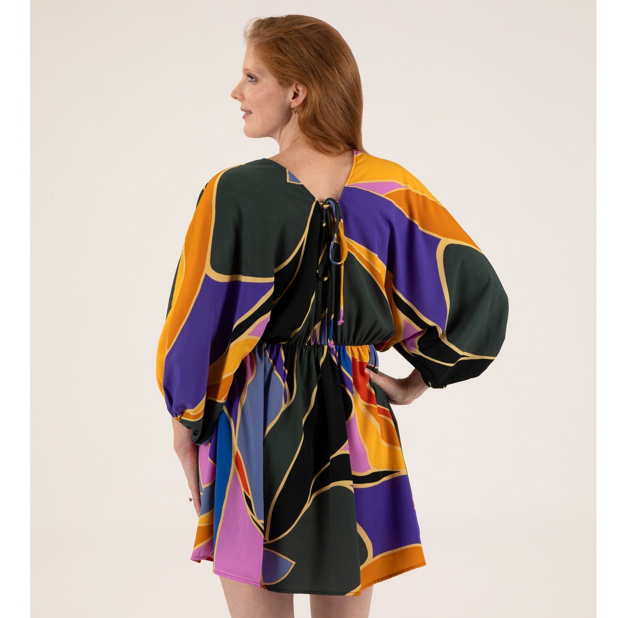Metamorphosis Kimono Mini Dress Dresses & Skirts La Vie Bien Metamorphosis Kimono Mini Dress