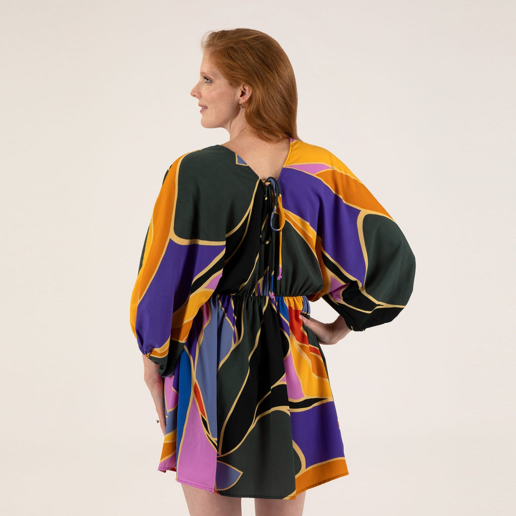 Metamorphosis Kimono Mini Dress Dresses & Skirts La Vie Bien Metamorphosis Kimono Mini Dress