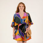 Metamorphosis Kimono Mini Dress Dresses & Skirts La Vie Bien Metamorphosis Kimono Mini Dress