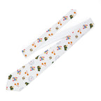 Mexican fiesta Necktie, Mariachi Sugar Skulls Papel Picado and Stamp Design Accessories La Vie Bien Mexican fiesta Necktie, Mariachi Sugar Skulls Papel Picado and Stamp Design