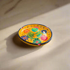 Mexican Handmade Bar Glass Rimmer | Hand-Painted Guerrero Pottery Guerrero Glass Rimmer La Vie Bien Mexican Handmade Bar Glass Rimmer | Hand-Painted Guerrero Pottery