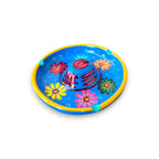 Mexican Handmade Bar Glass Rimmer | Hand-Painted Guerrero Pottery Guerrero Glass Rimmer La Vie Bien Mexican Handmade Bar Glass Rimmer | Hand-Painted Guerrero Pottery