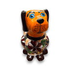 Mexican Handmade Dog Planter | Colorful Hand-Painted Talavera Dog Planter (Medium Size) Talavera Planter La Vie Bien Mexican Handmade Dog Planter | Colorful Hand-Painted Talavera Dog Planter (Medium Size)